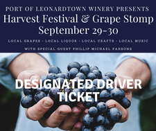 Harvest Festival Designated Driver