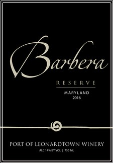 2016 Barbera Reserve