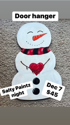 Salty Paintz Snowman 2023