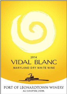 Port of Leonardtown Winery Products Vidal Blanc 2012