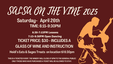 Salsa on the Vine- April