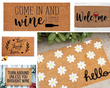 Sip n Paint door mat class