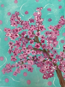 Cherry Blossom Sip n Paint 2026