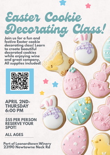 Easter cookie dcorating class 2026