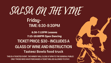 Salsa on the Vine - Feb 23
