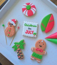 Christmas in July cookie class