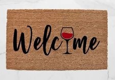 Sip n Paint door mat class