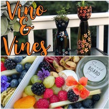 Vino & Vines & charcuterie snack box