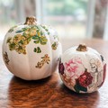 Faux Pumpkin decorating class 2025